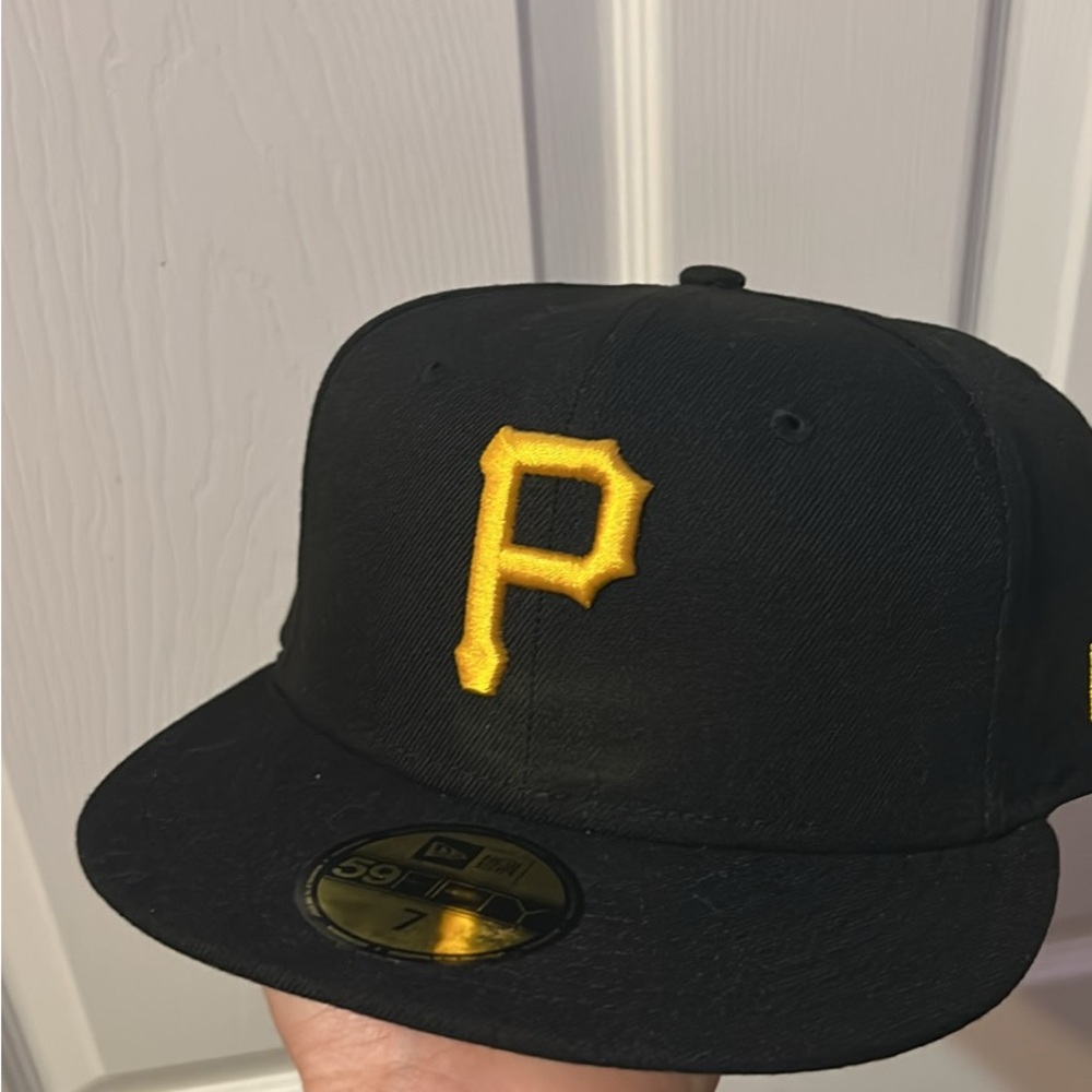 New Era Pittsburgh Pirates Black and Gold Hat